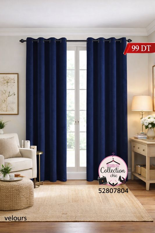 Rdeaux Velours Bleu Royal
